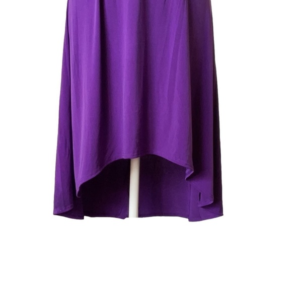 Venus Draped Front HiLo Dress - Picture 11 of 13